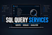 write and debug your sql queries