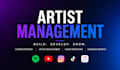 manage and develop your music artist career professionally