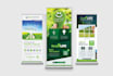 design a stand,retractable,backdrop,pop up,signage,billboard banner