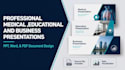 design medical and educational powerpoint presentations