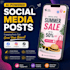 create ai social media posts