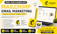 setup mailchimp email campaigns, automation and templates