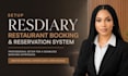 setup resdiary restaurants reservation system