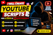 create youtube scripts for ai videos and faceless channels