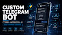 build a custom telegram bot with python