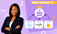 build a web app using react js, node js and firebase