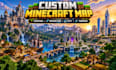 create custom minecraft survival, adventure, city and server maps