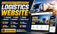 build logistics, trucking, cargo, freight and dispatch website