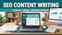 write SEO articles and guest posts