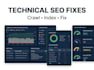 fix technical SEO issues, indexing and crawlability problems