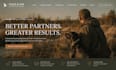 design squarespace hunting dog training website bird dog training website