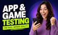 test your mobile game, app testing, website testing, game testing and bug fixing