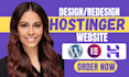 do hostinger website, hostinger website redesign, hostinger, hostinger wordpress