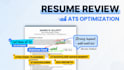 review, improve and optimize your resume professionally