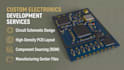 do custom pcb design, circuit schematic and layout