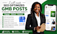 create SEO optimized gmb posts to boost your profile visibility