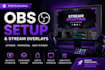 setup and optimize obs studio with overlays and alerts