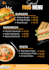 design a modern restaurant food menu