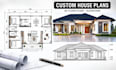 create custom residential house plans and architectural drawings