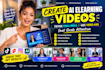 create ai elearning video, tiktok viral reels, ugc video ads that grab attention