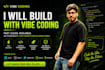 work as a vibe coder, perform vibe coding, and fix vibe code