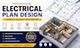 design electrical plans, lighting, power and wiring layouts