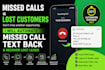 automate missed call text back in gohighlevel and recover lost leads
