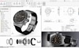 create custom 3d watch cad model with manufacturing ready technical drawing