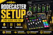 set up rodecaster pro ii or duo with obs for professional audio