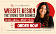 squarespace website design squarepace website squarespace business website seo