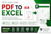 convert pdf to excel accurately in 24 hrs