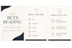 beta read and review your book or manuscript
