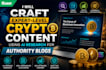 craft expert level crypto content using ai research