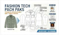 design a production ready clothing tech pack and flat sketch