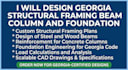 design georgia structural framing beam column and foundation plans