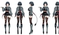 create detailed 2d vtuber model with live2d  rigging and face tracking