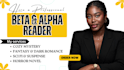 beta read fiction, nonfiction alpha beta reader with honest feedback beta reader