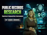 do public records and people search research