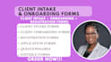 create client intake, onboarding and registration forms for your business