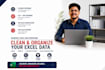 clean, organize and process microsoft excel or CSV data