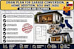 draw detach adu sunroom plan garage conversion permit drawing deck,patio plan ca