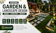 design a custom garden, backyard, patio and landscape plan