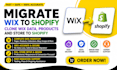 migrate wix to shopify migration copy clone wix data migration to shopify store