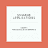 edit your college application essays