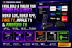 create roku channel, roku sdk, roku app, fire tv, apple tv and android tv