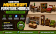 create custom minecraft furniture models in blockbench