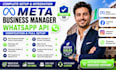 setup meta business manager and whatsapp API