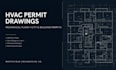 create hvac permit drawing for city building permit and approval
