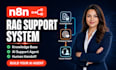 build an n8n rag customer support chatbot