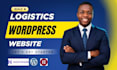 develop logistics website and moving company website with tracking features